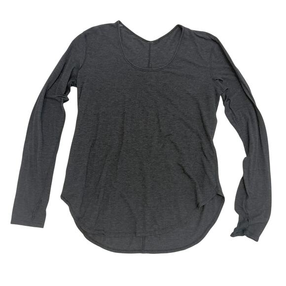 Lululemon Athletica medium Love Scoop casual long sleeve tee TLS2 2880 - Picture 8 of 8